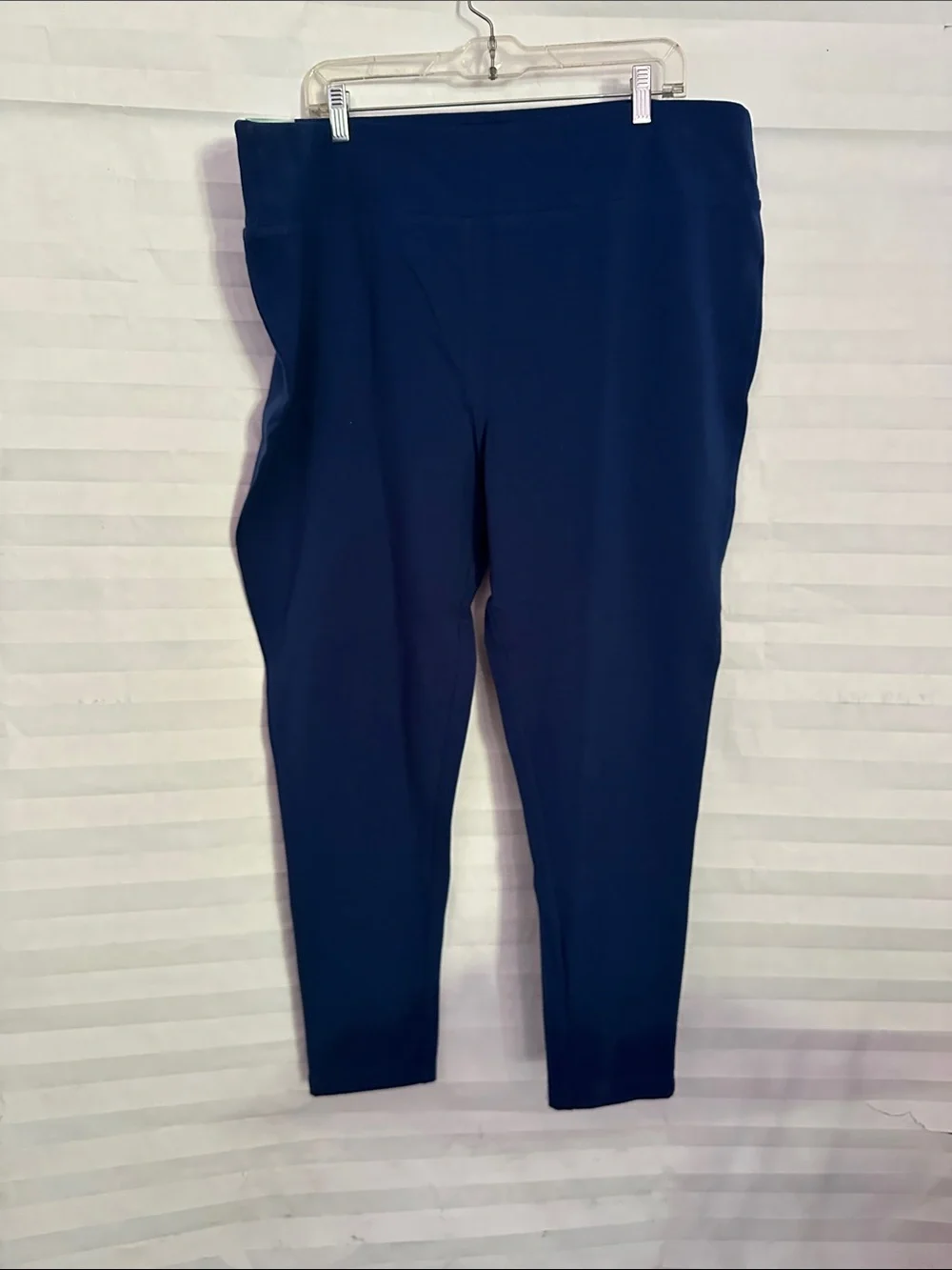 Terra & Sky Blue High Rise Leggings Size 3X